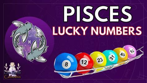 lucky lottery numbers for pisces today